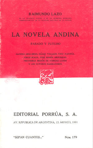 # 179. la novela andina